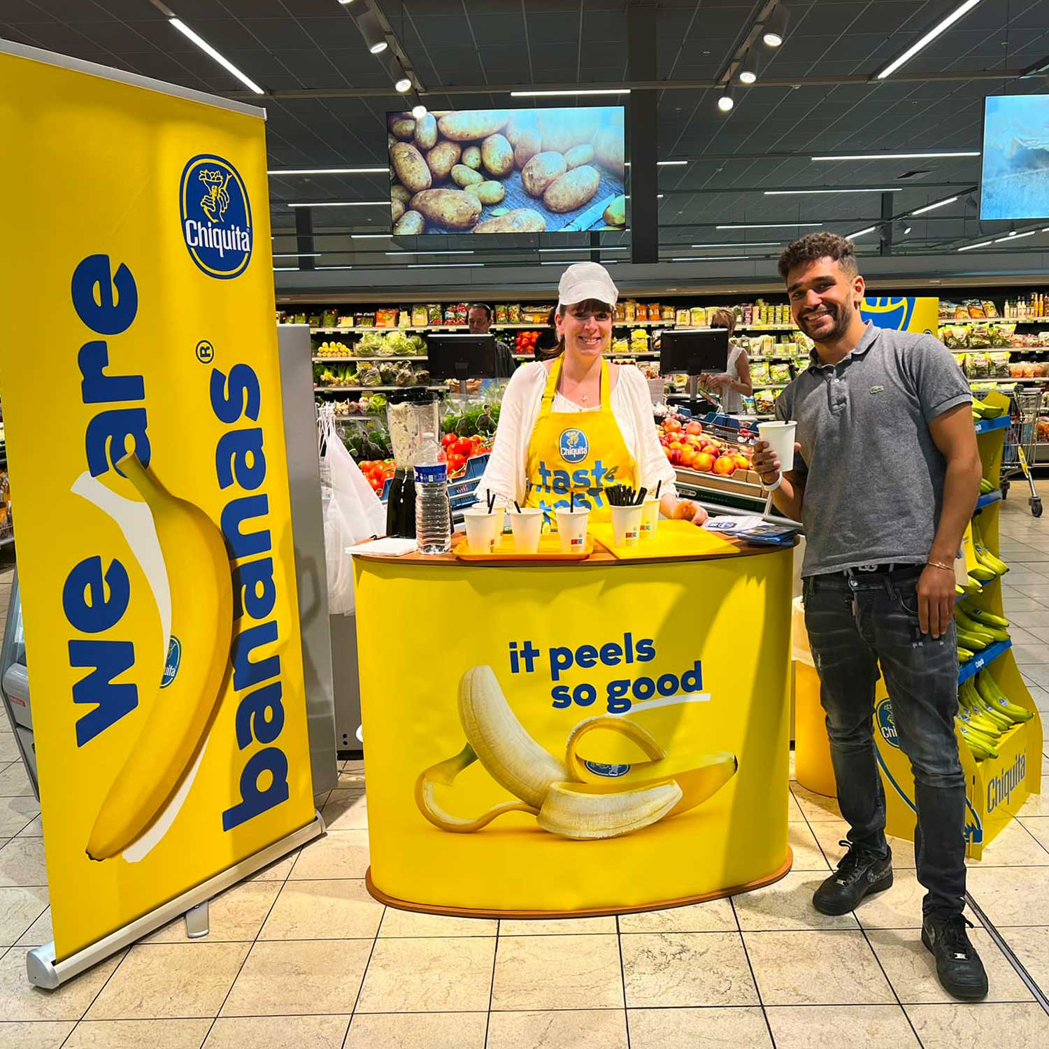 Chiquita - Dégustations de smoothies